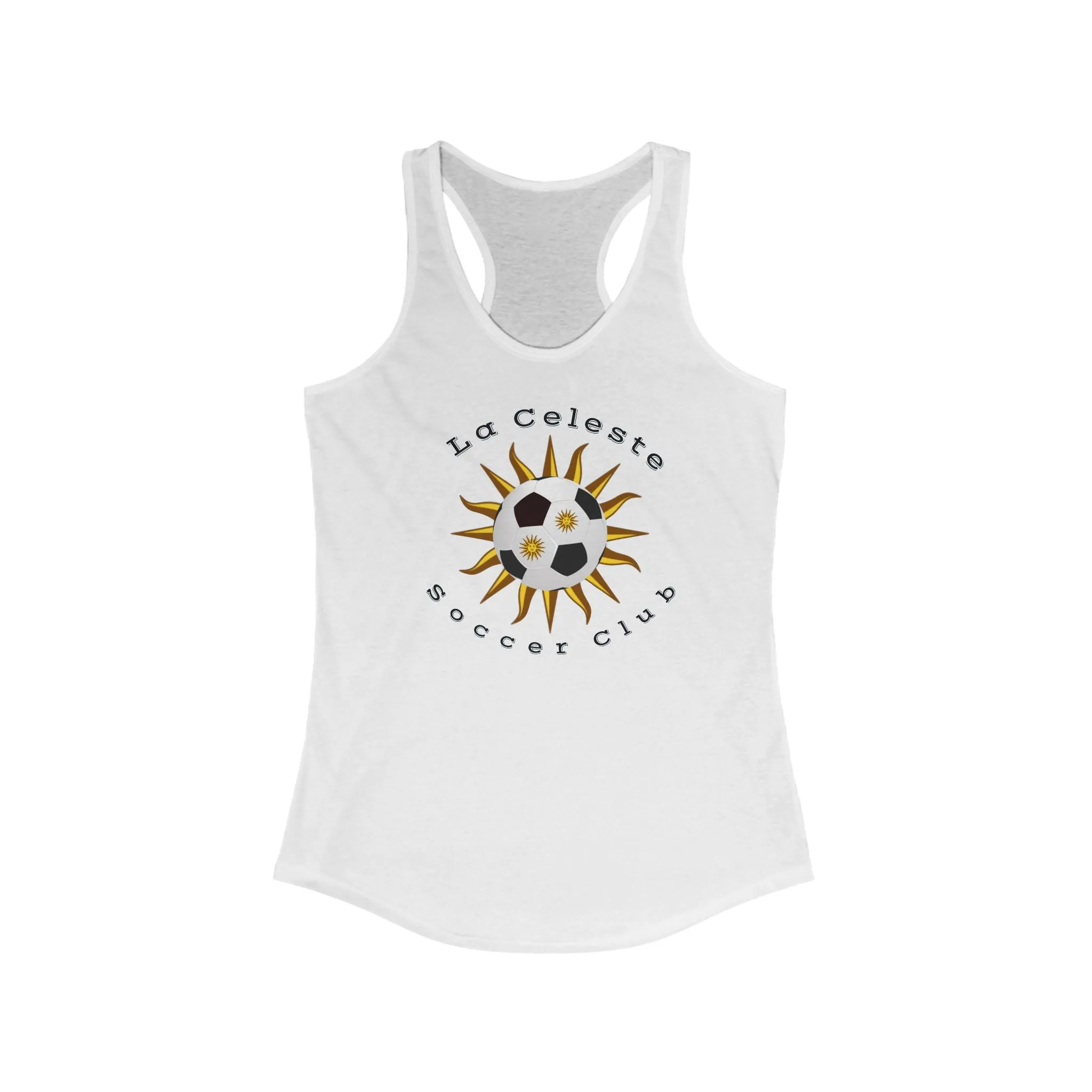 La Celeste S.C Women's Ideal Racerback Tank