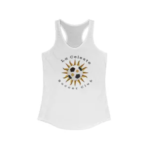 La Celeste S.C Women's Ideal Racerback Tank