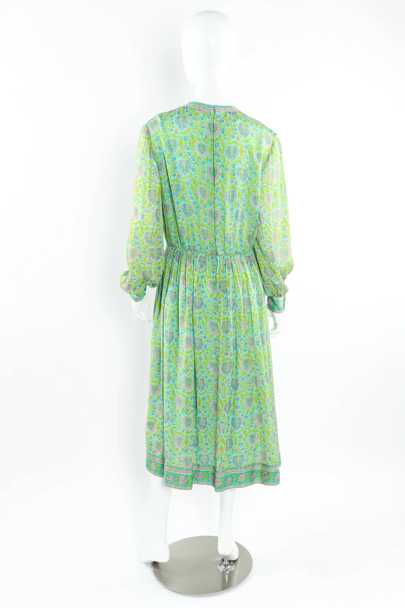 Leaf Foliage Print Dress
