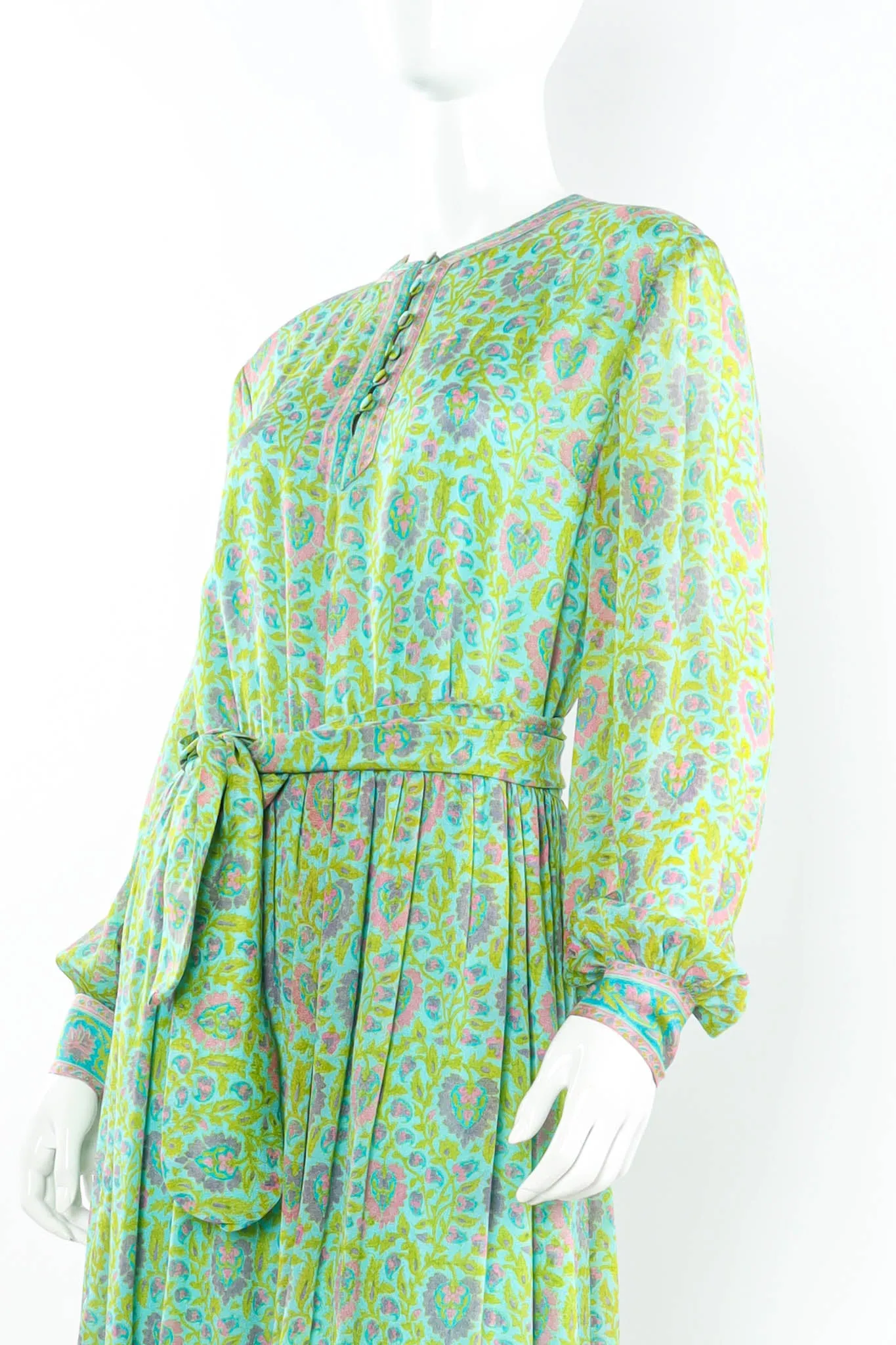 Leaf Foliage Print Dress