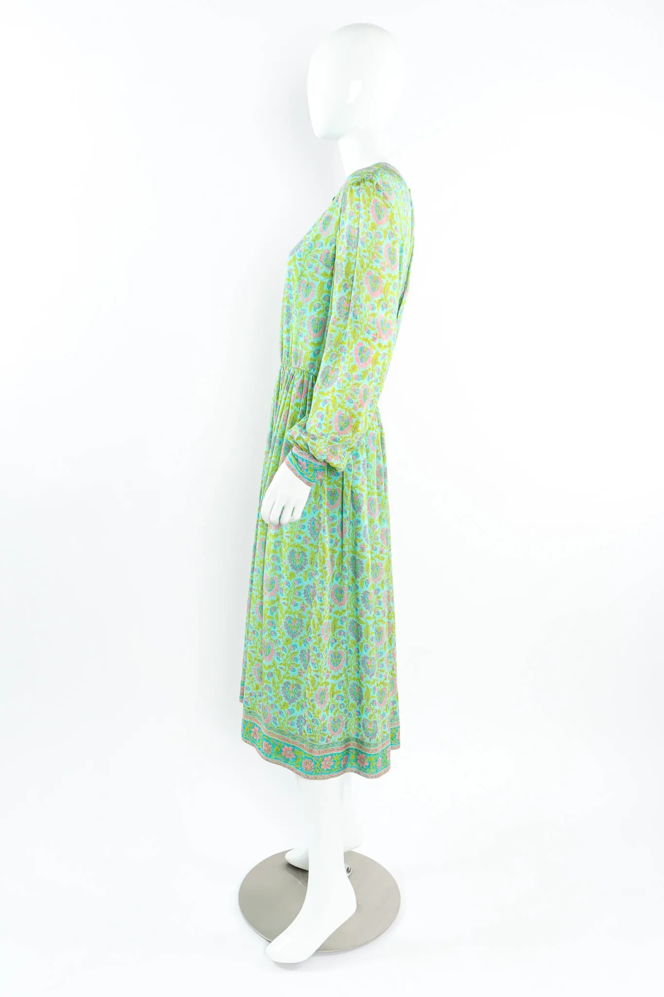 Leaf Foliage Print Dress