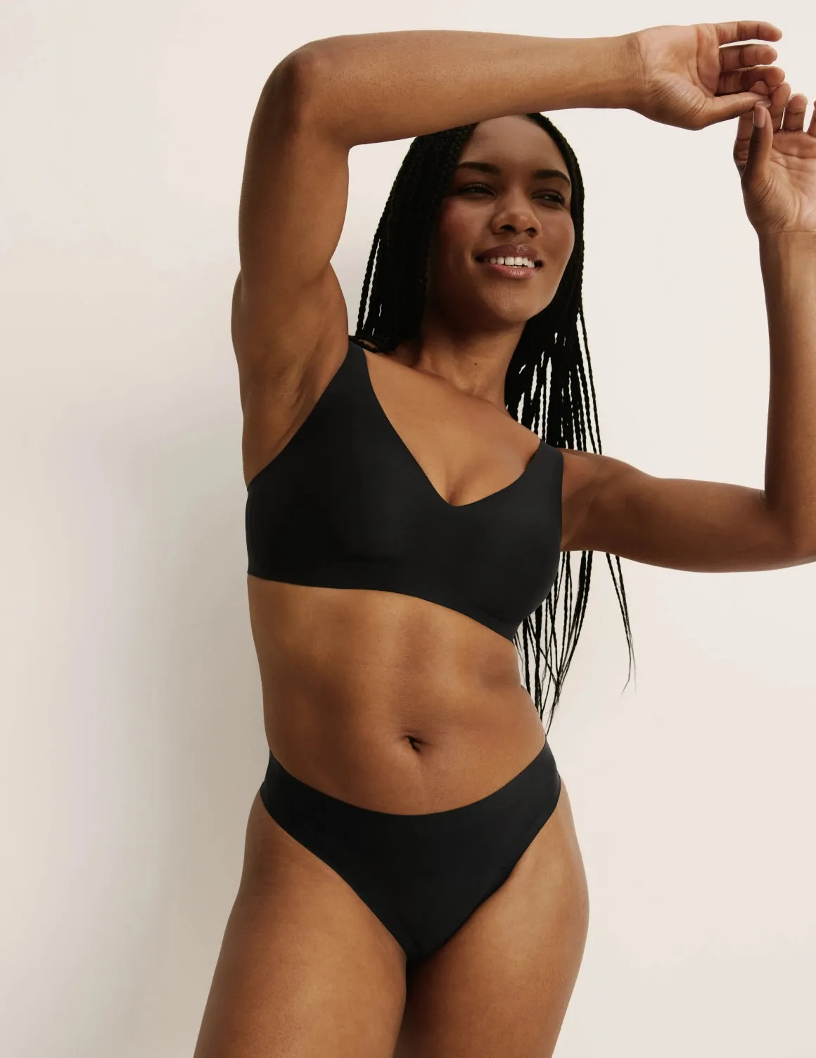 Light Leakproof No-Show Thong