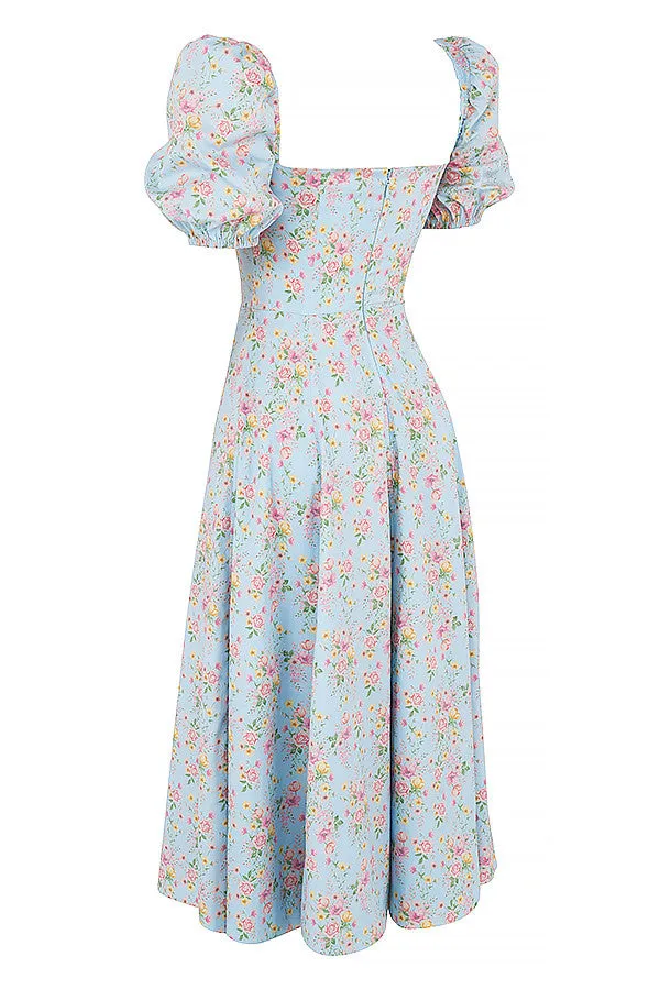 Lilibet | Floral Midi Sundress