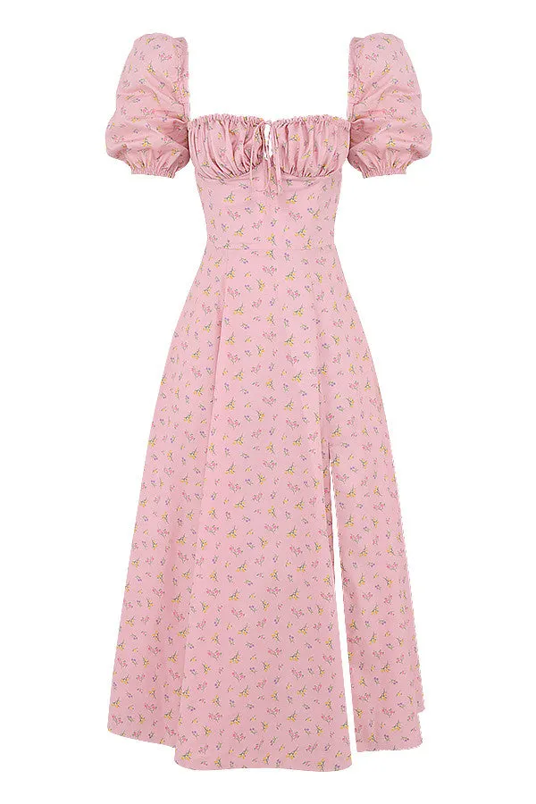 Lilibet | Floral Midi Sundress