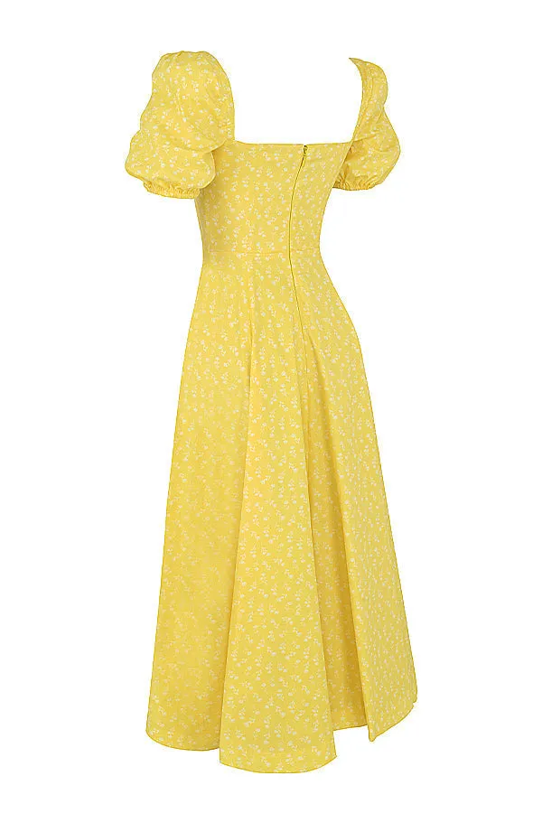 Lilibet | Floral Midi Sundress