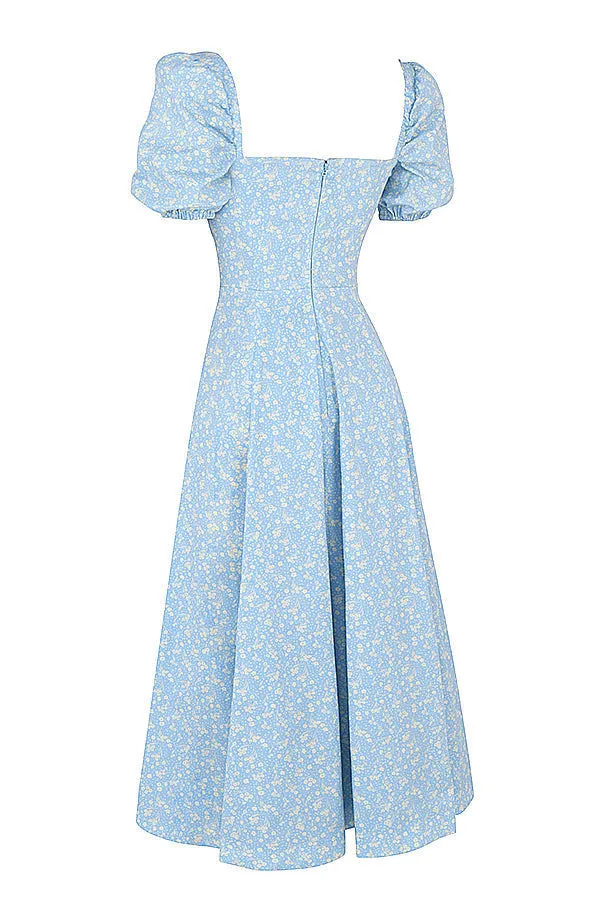 Lilibet | Floral Midi Sundress