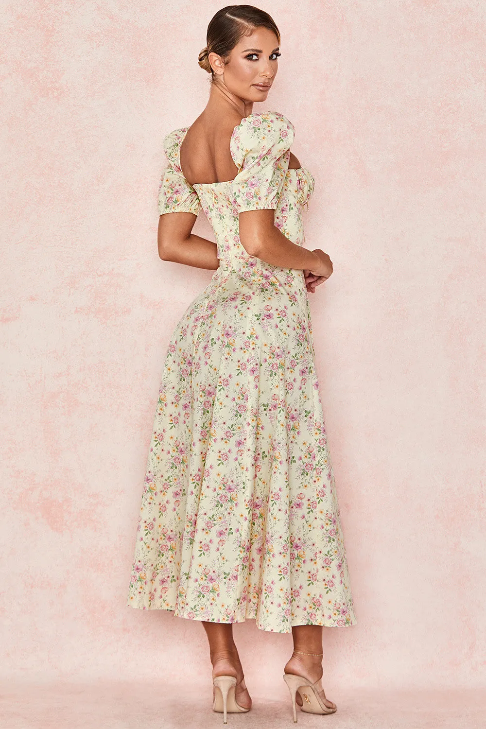 Lilibet | Floral Midi Sundress