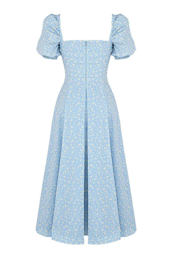 Lilibet | Floral Midi Sundress