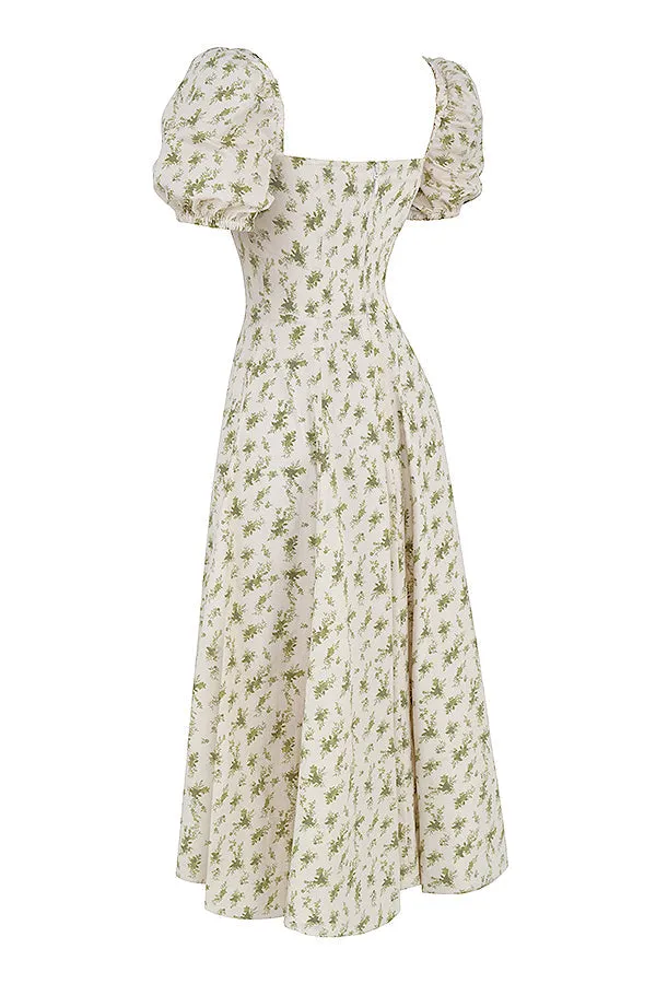 Lilibet | Floral Midi Sundress