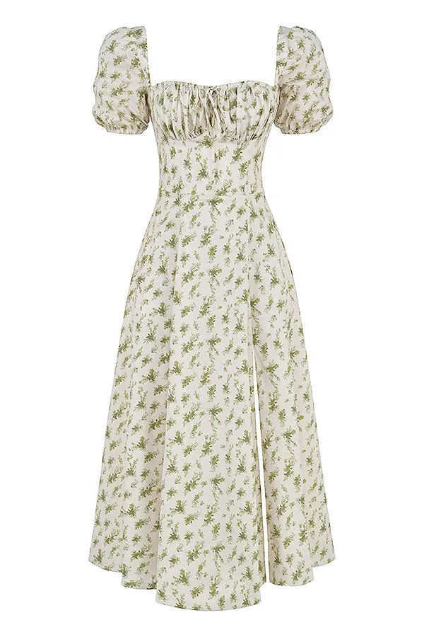 Lilibet | Floral Midi Sundress