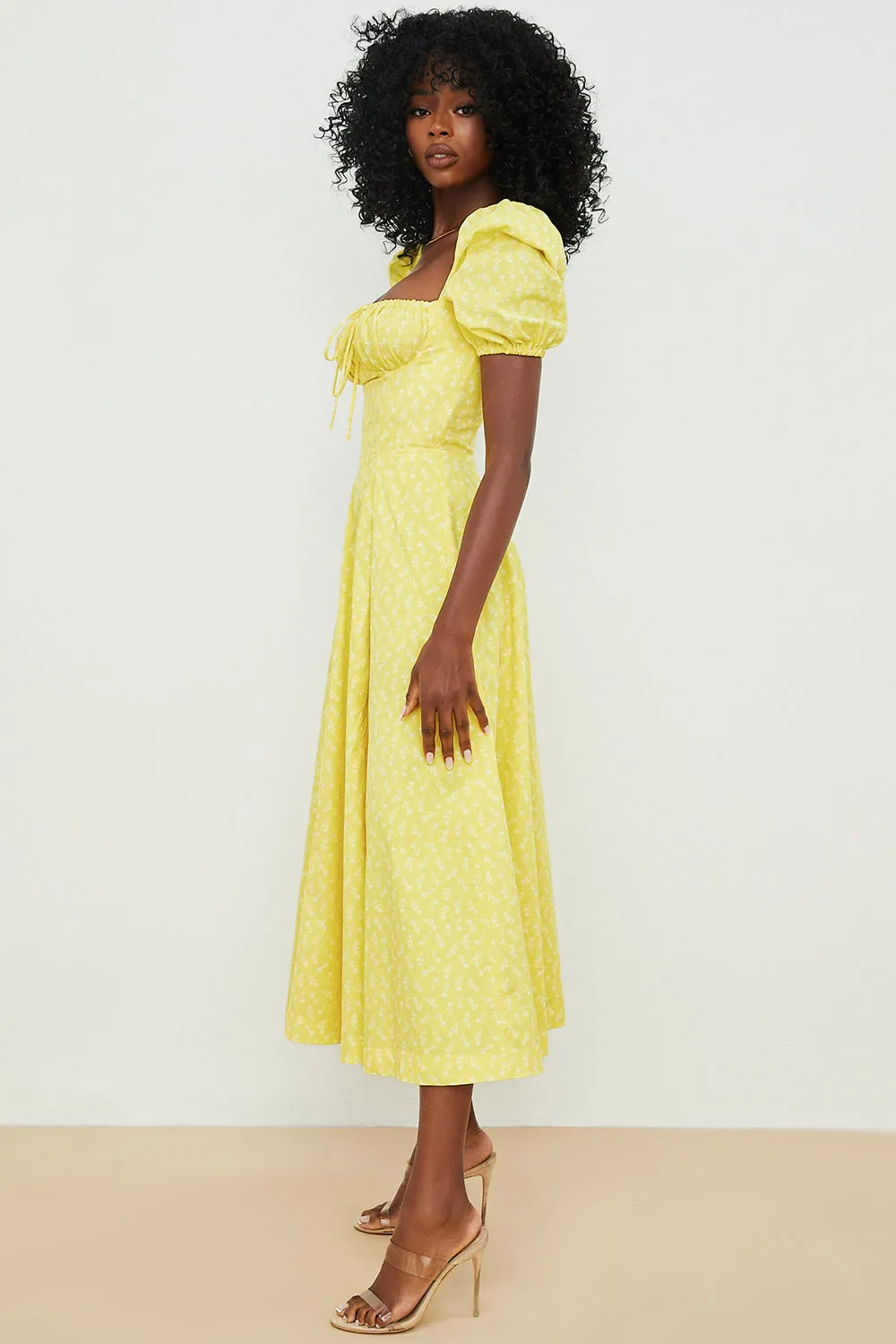 Lilibet | Floral Midi Sundress