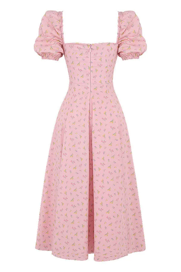 Lilibet | Floral Midi Sundress