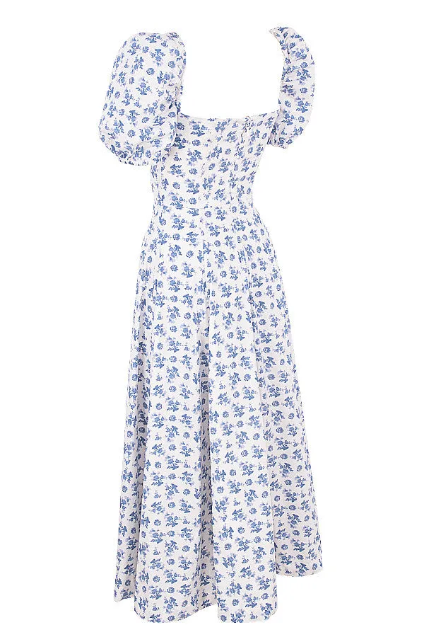 Lilibet | Floral Midi Sundress