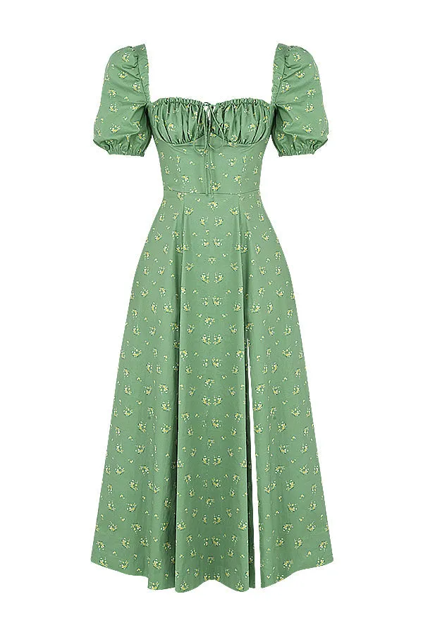 Lilibet | Floral Midi Sundress
