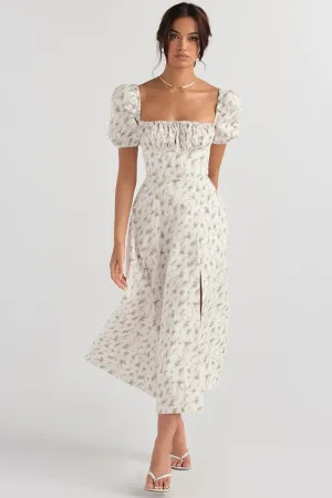 Lilibet | Floral Midi Sundress