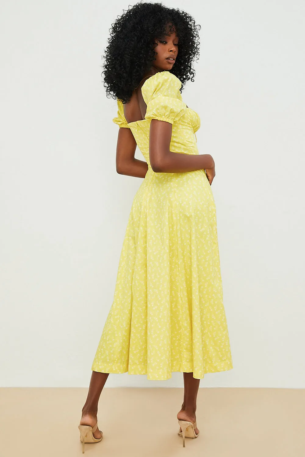 Lilibet | Floral Midi Sundress