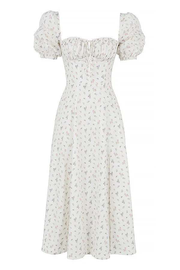 Lilibet | Floral Midi Sundress