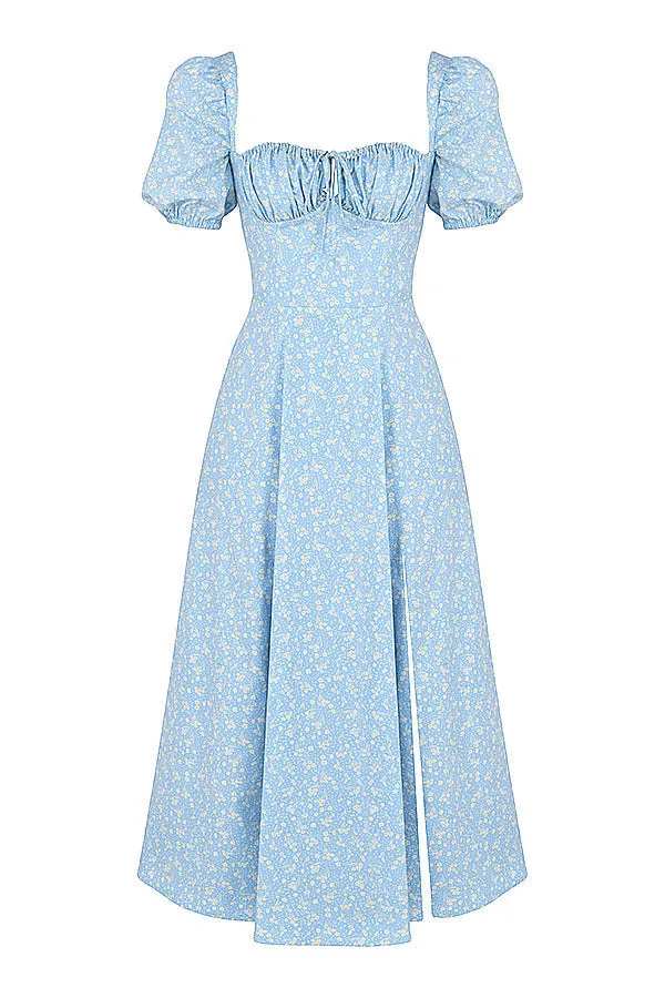 Lilibet | Floral Midi Sundress