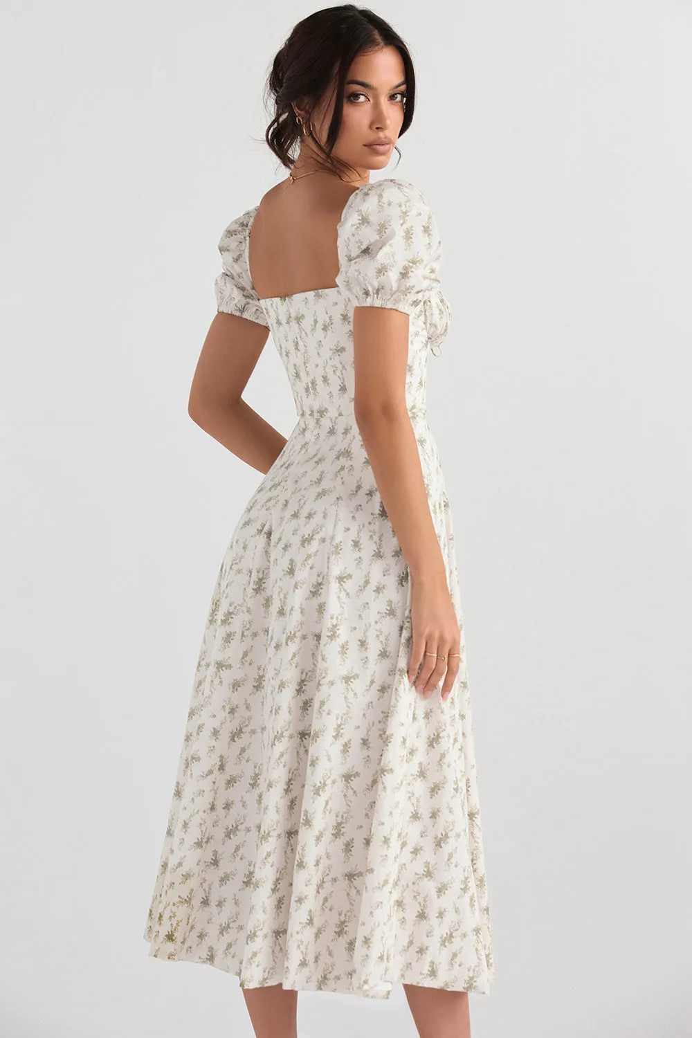 Lilibet | Floral Midi Sundress