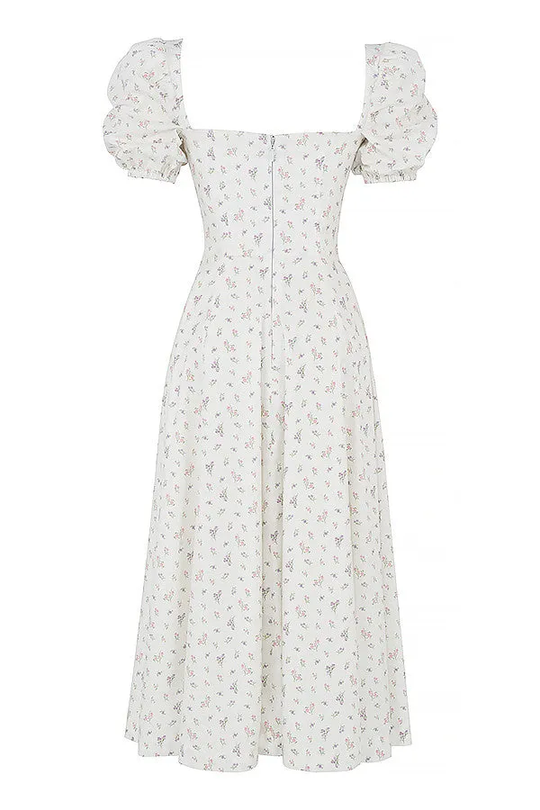 Lilibet | Floral Midi Sundress