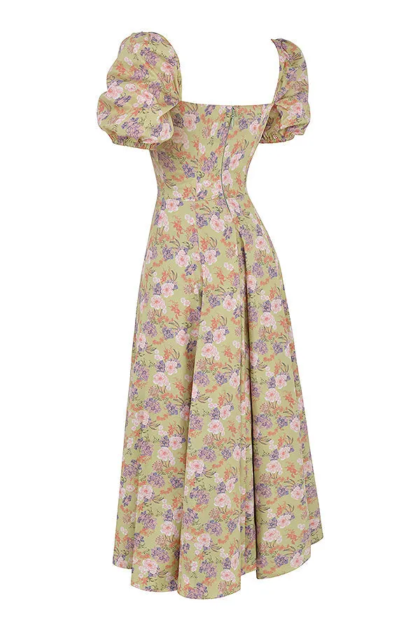 Lilibet | Floral Midi Sundress