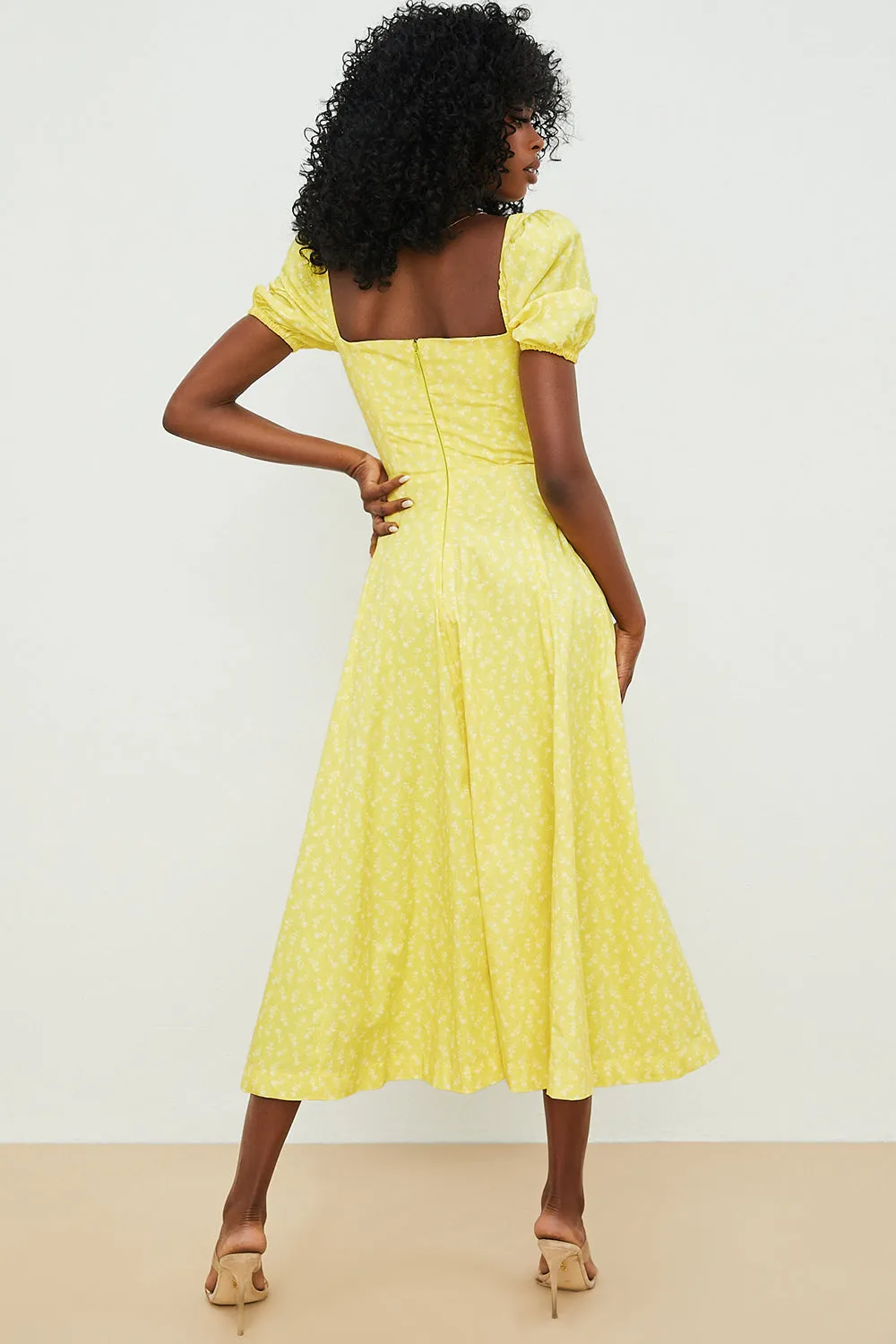 Lilibet | Floral Midi Sundress