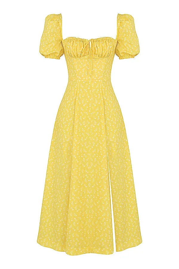 Lilibet | Floral Midi Sundress