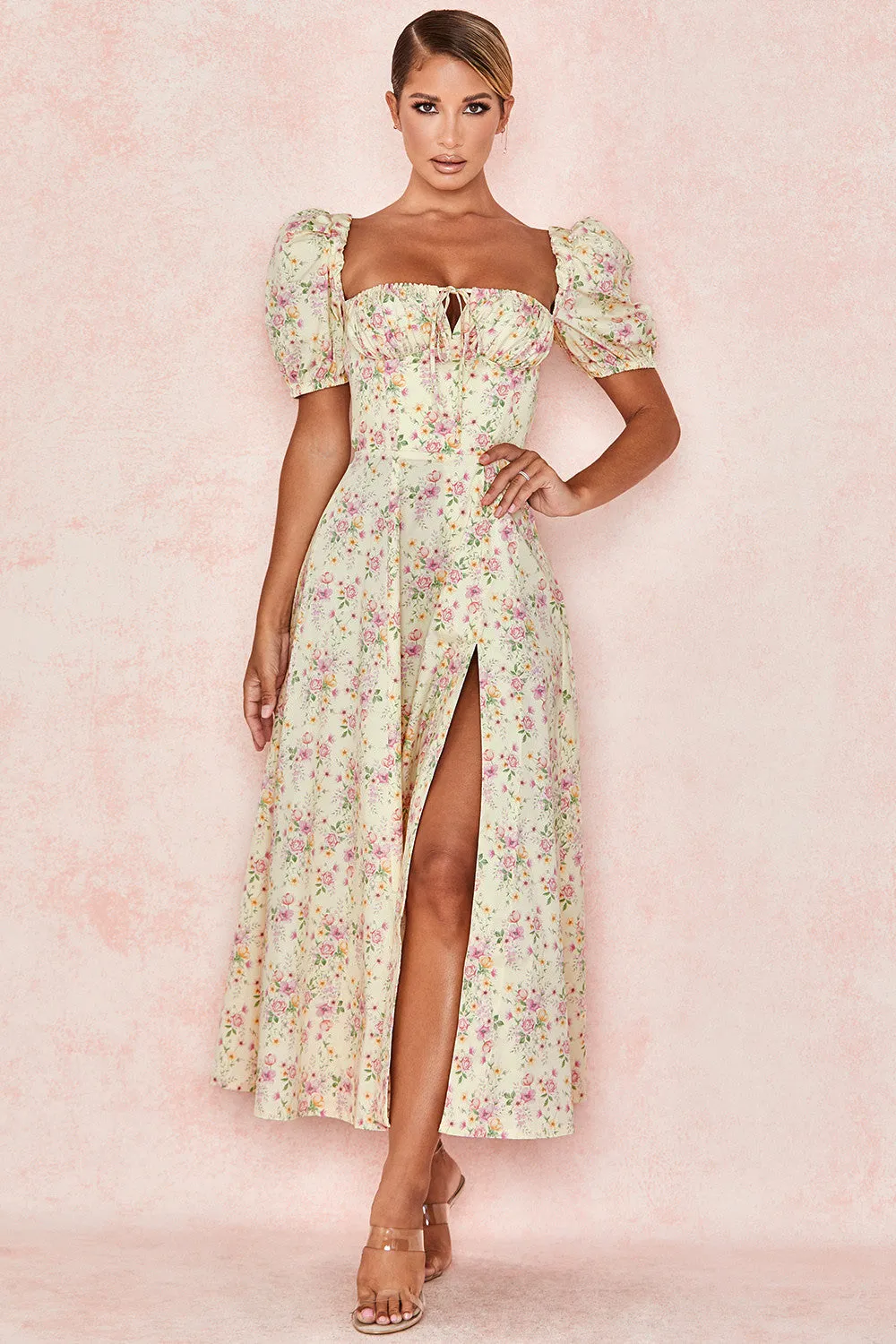 Lilibet | Floral Midi Sundress