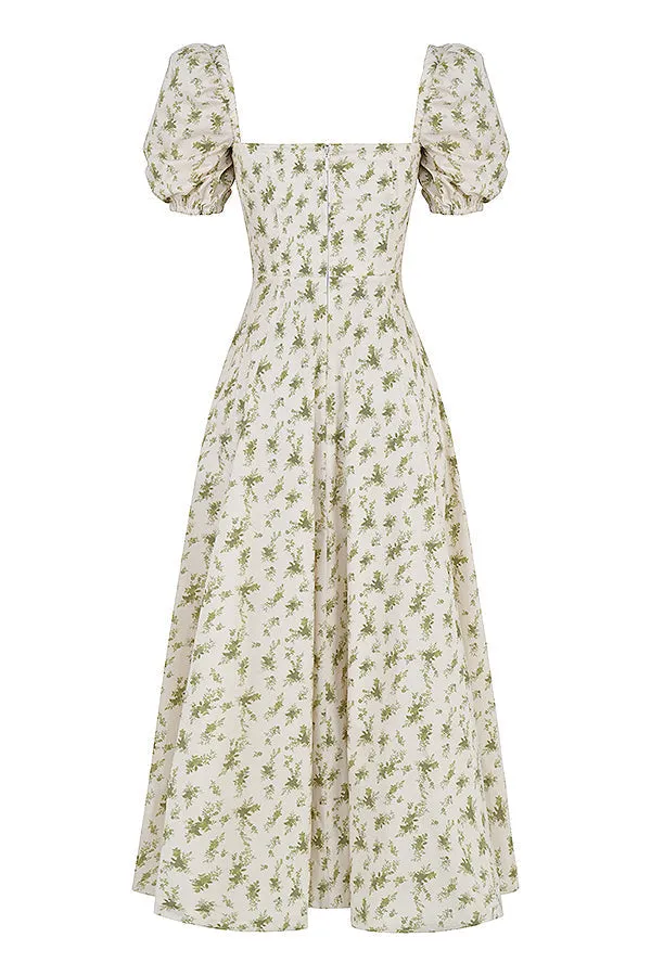 Lilibet | Floral Midi Sundress