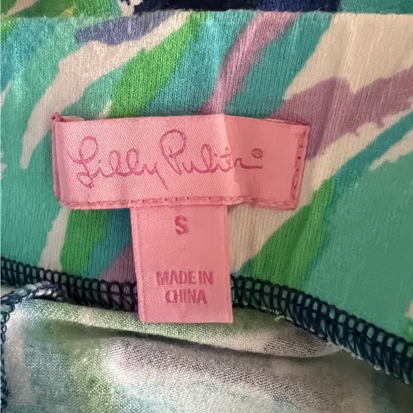 Lilly Pulitzer Shia midi skirt in uptown trunk print size small