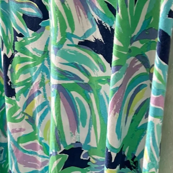 Lilly Pulitzer Shia midi skirt in uptown trunk print size small