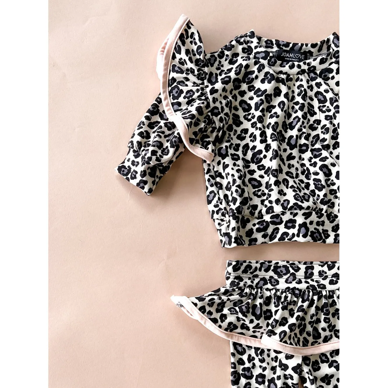 Lily Baby Set | Creme Cheetah