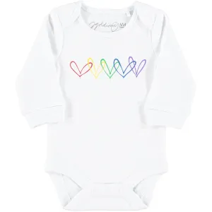 #Lovewall organic bodysuit - James Goldcrown x From Babies with Love