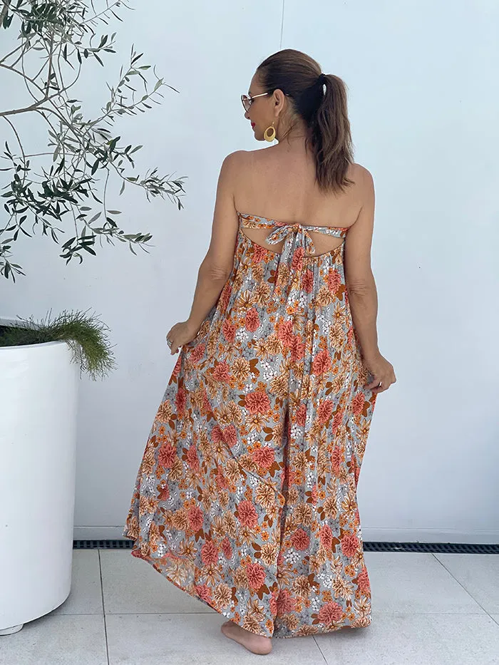 Lucky Charm Jumpsuit - Secret Garden Print