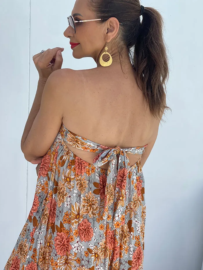 Lucky Charm Jumpsuit - Secret Garden Print