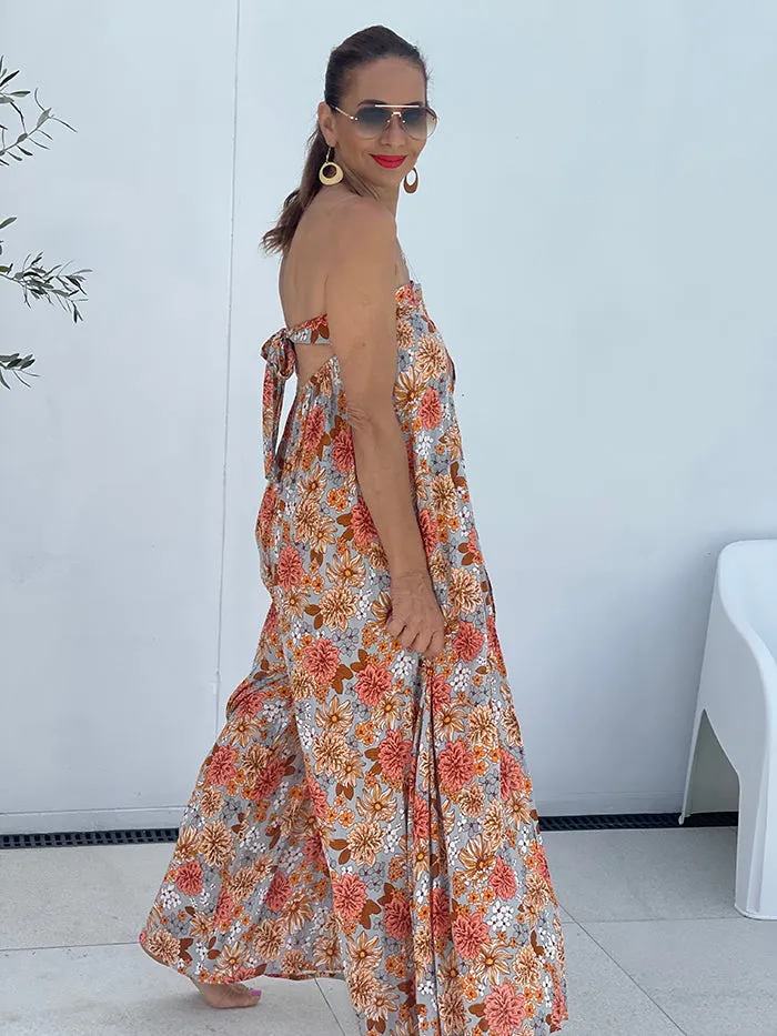 Lucky Charm Jumpsuit - Secret Garden Print