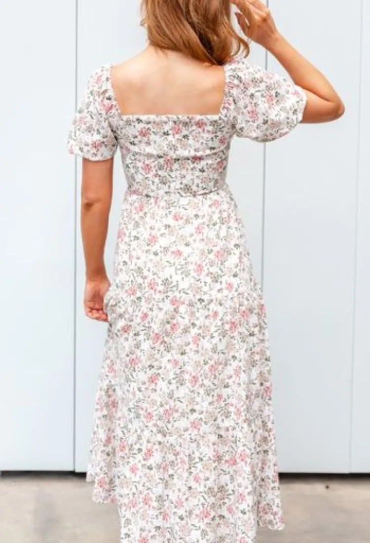 Macie Floral Midi Dress