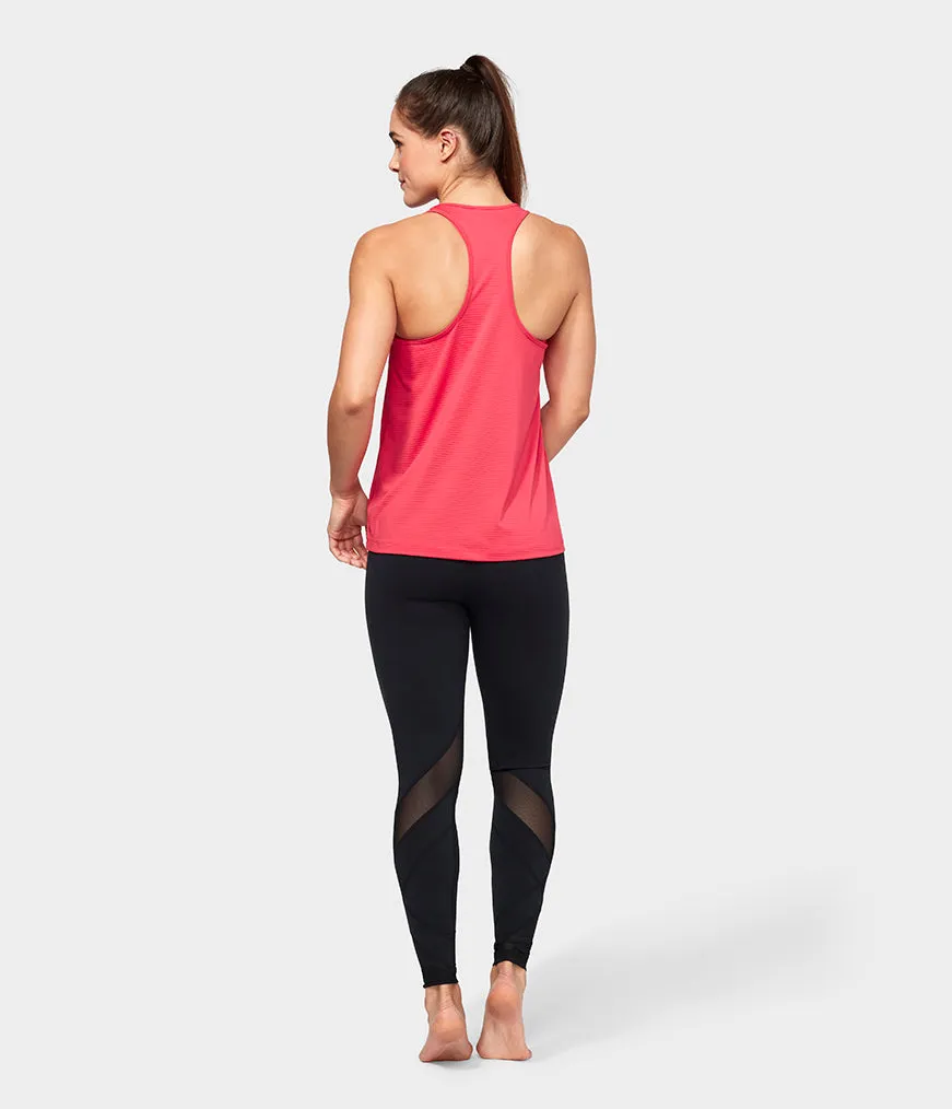 Manduka Apparel - Women's Breeze Racerback Tank - Grape Fruit