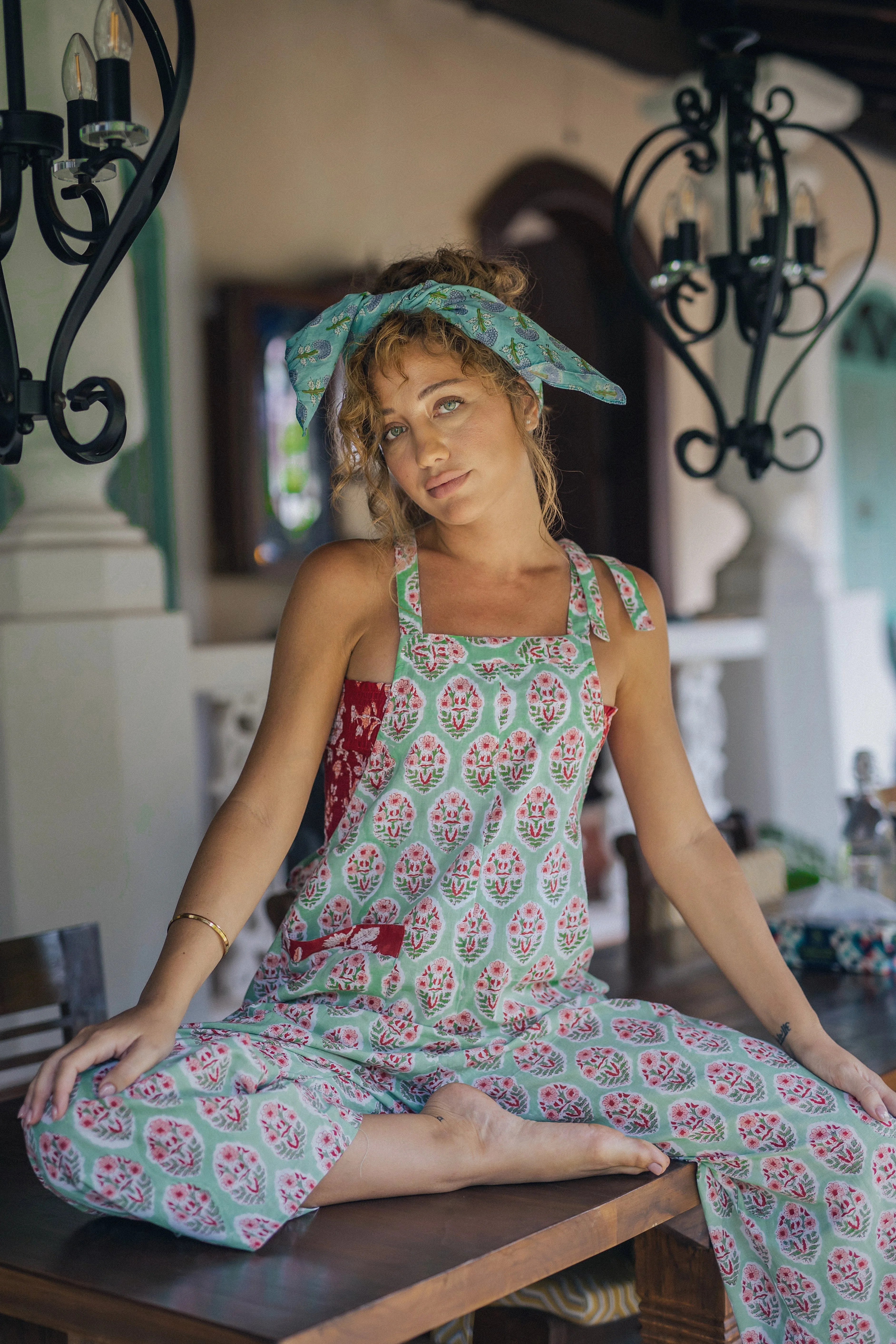 Mapusa Jumpsuit in Tulip Meadow