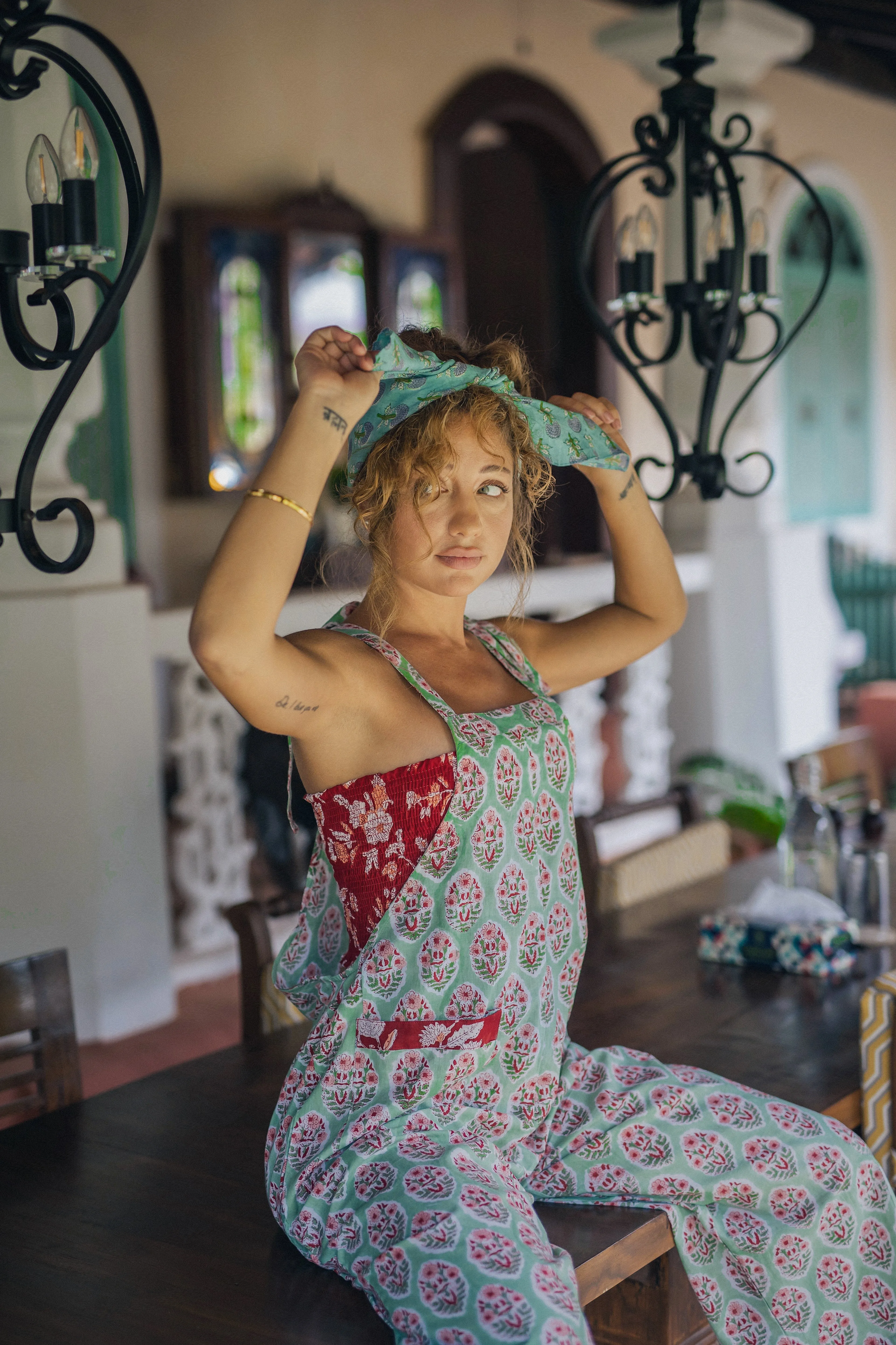 Mapusa Jumpsuit in Tulip Meadow