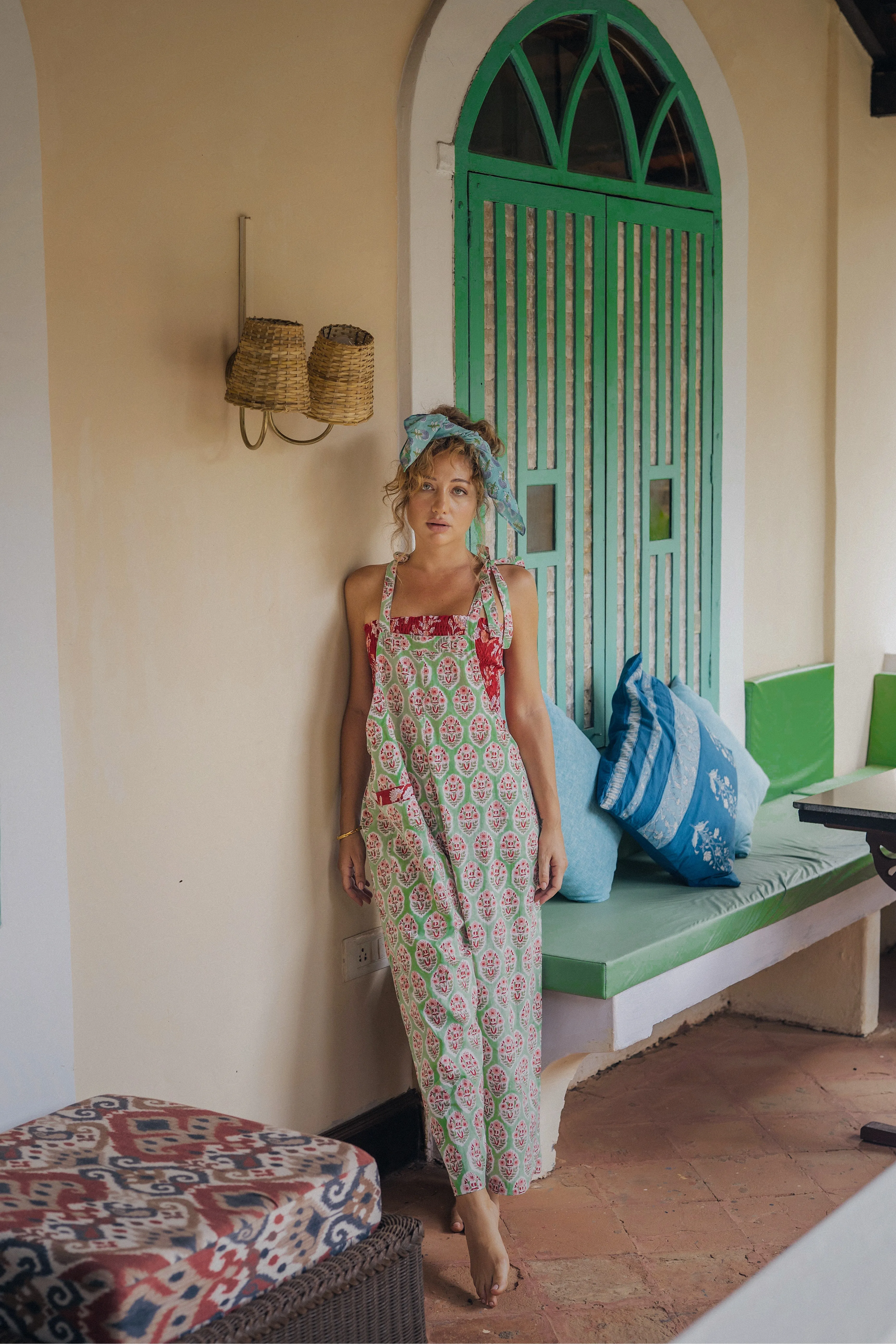 Mapusa Jumpsuit in Tulip Meadow
