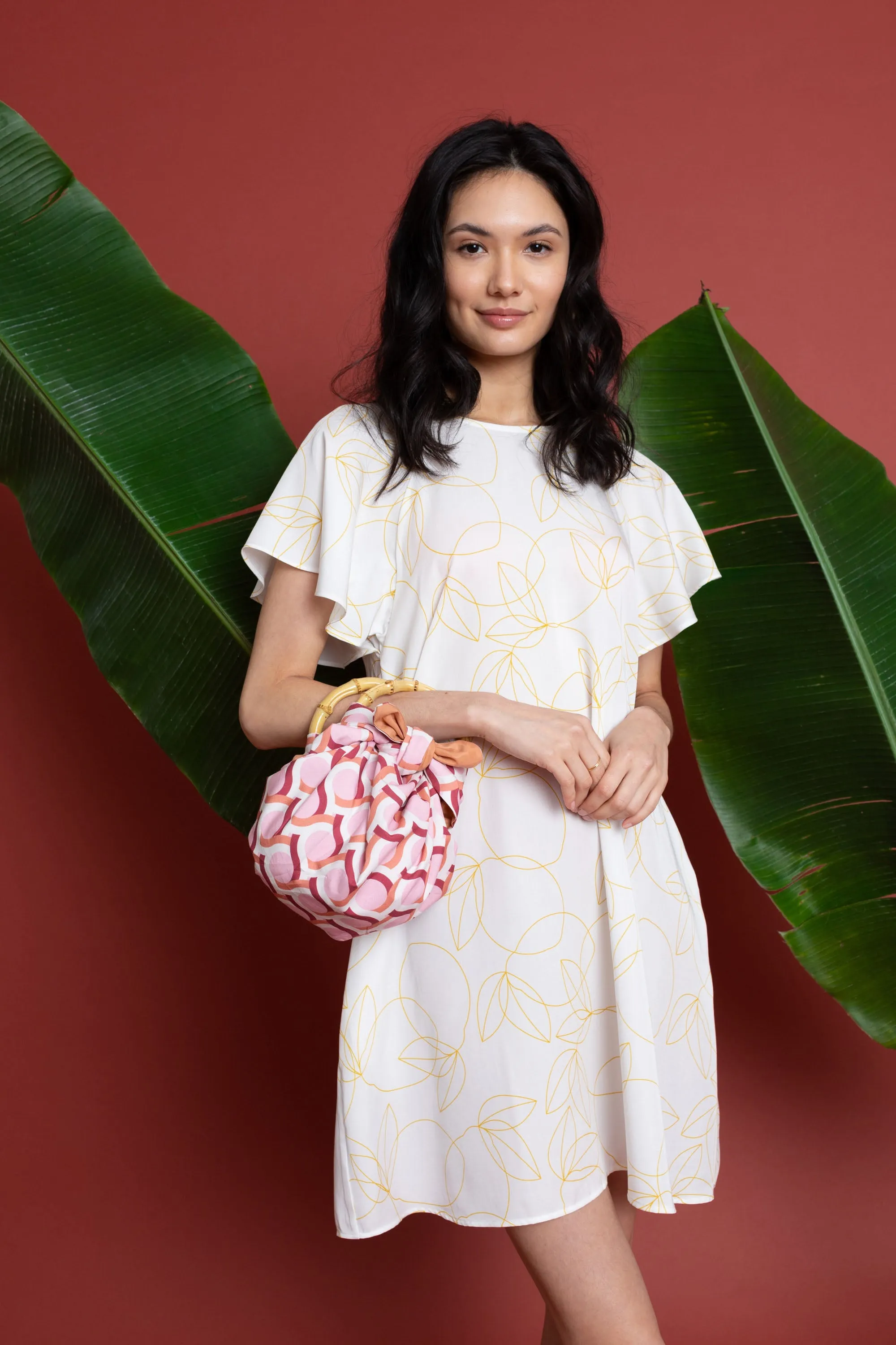 Mara Dress in Limone