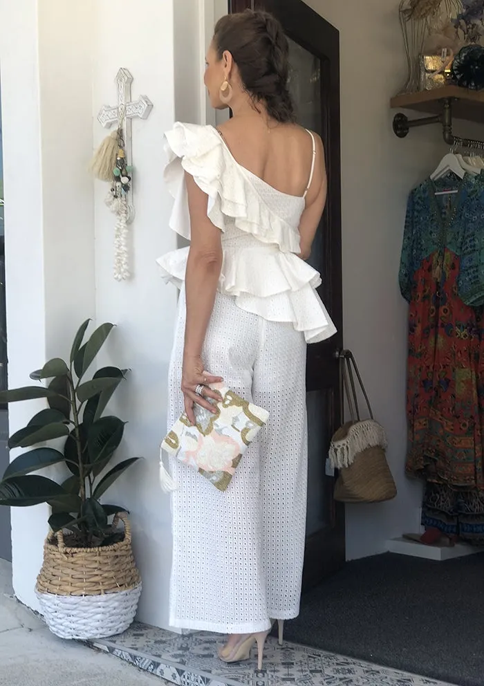 Margot Jumpsuit - White