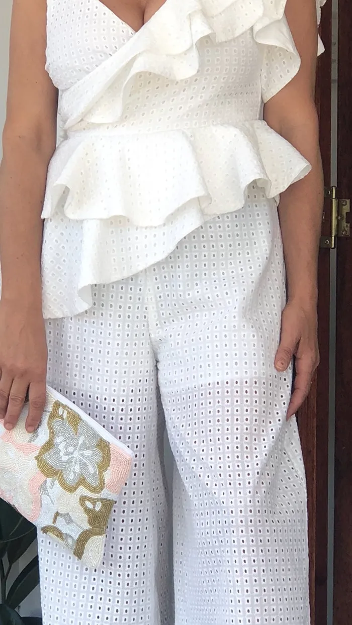 Margot Jumpsuit - White
