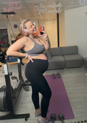 Maternity Leggings Black