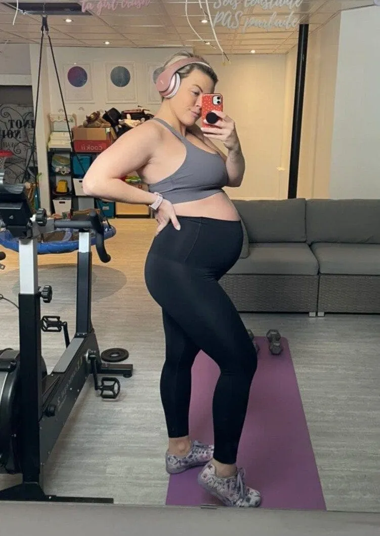 Maternity Leggings Black
