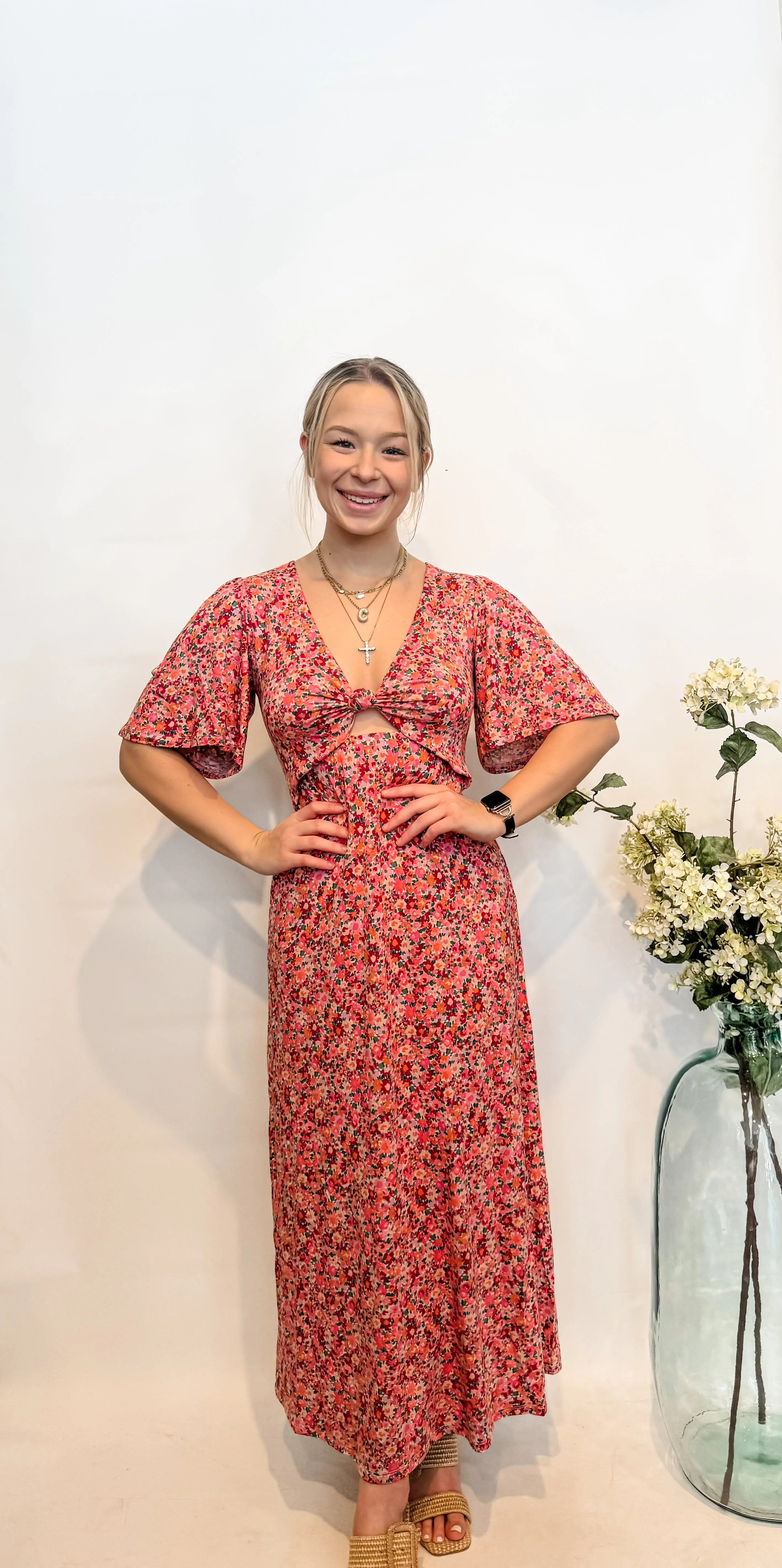 Mavis Dulce Floral Midi Dress