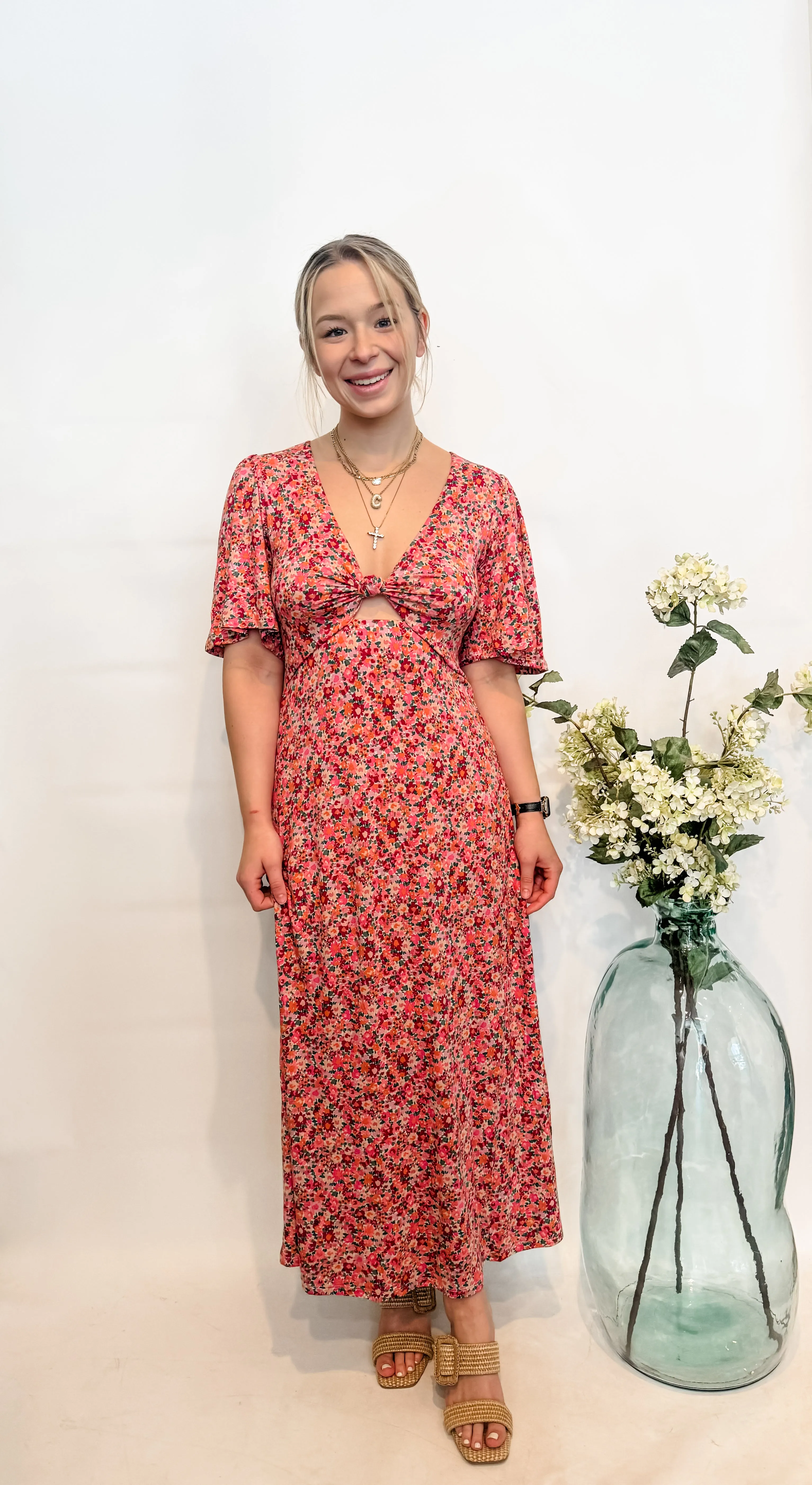Mavis Dulce Floral Midi Dress