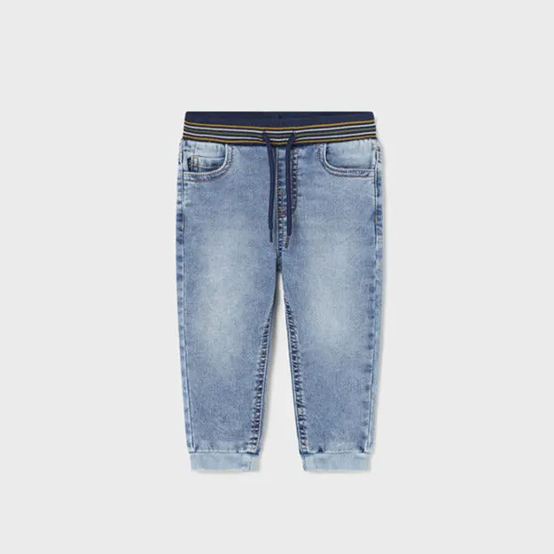 Mayoral Soft Denim Joggers - Medium
