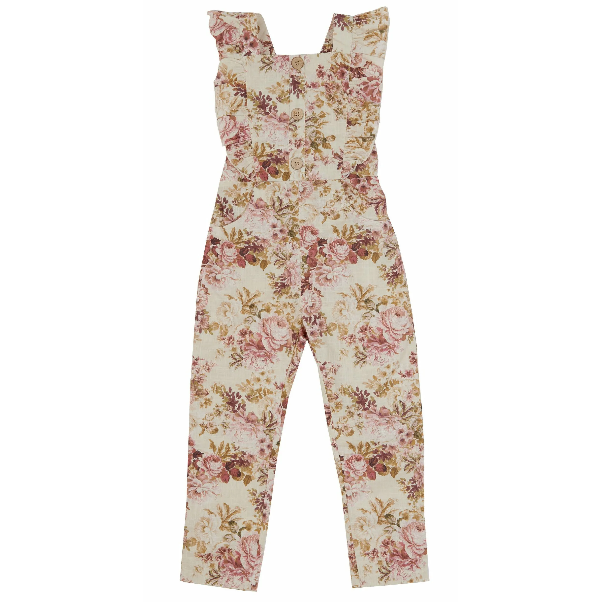 Meadow Ruffle Dungarees